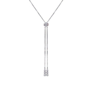 Ramy Necklace White Gold Plated