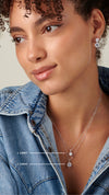 Hazel Pendant 9K White Gold