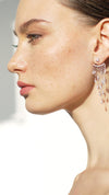 A-Lister Ear Jacket Earring 9K White Gold