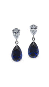 Arabella Sapphire Earrings 9K White Gold