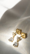 Baby Arabella Earrings Gold Vermeil