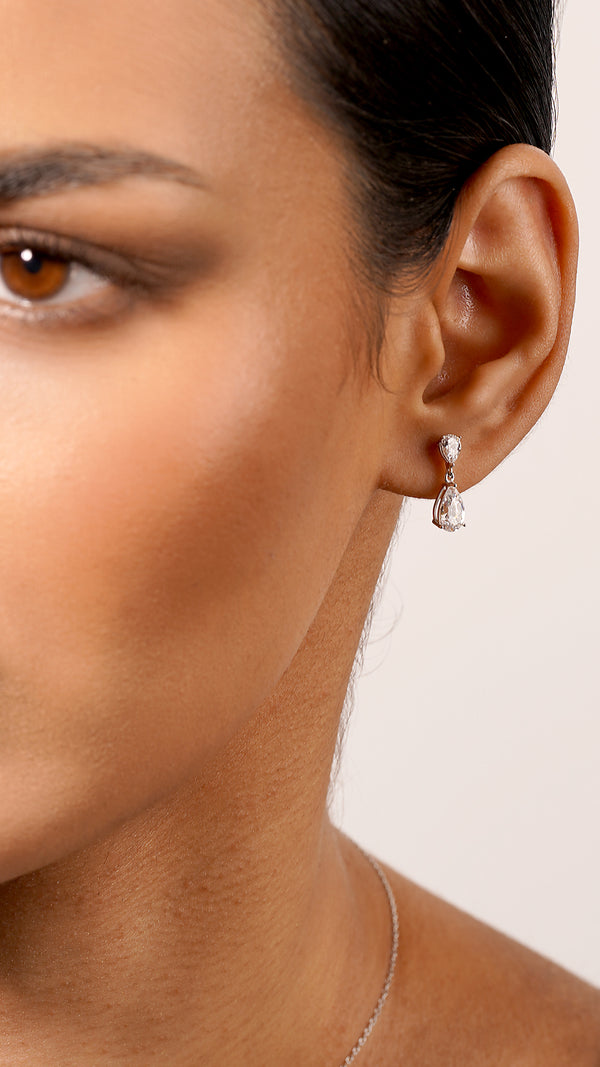 Arabella Baby Earrings Sterling Silver