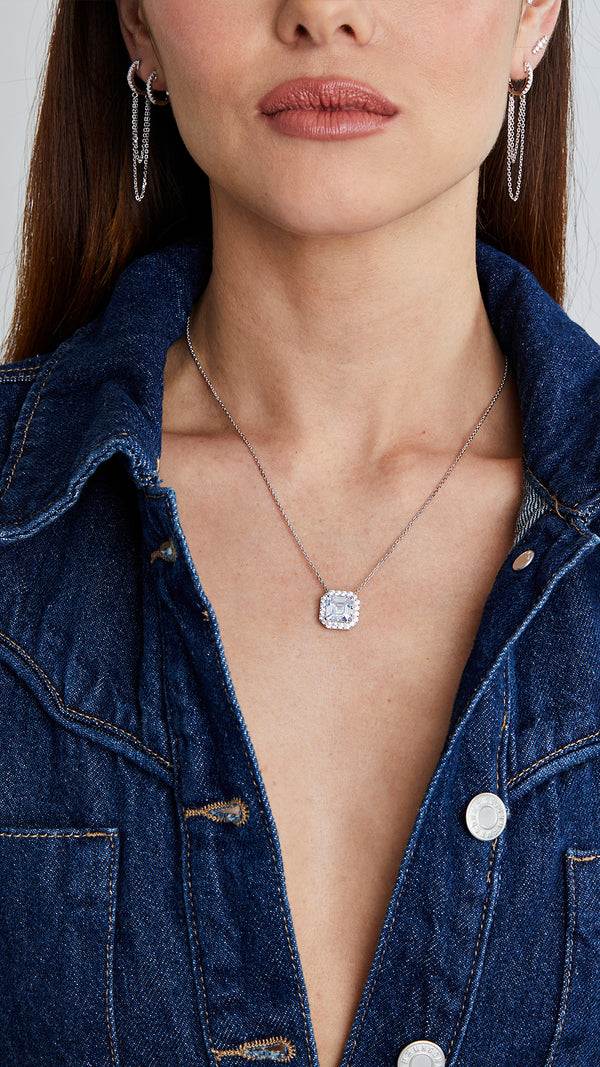Misha Grand Necklace Sterling Silver
