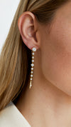 Baby Phoenix Slim Earrings Gold Vermeil