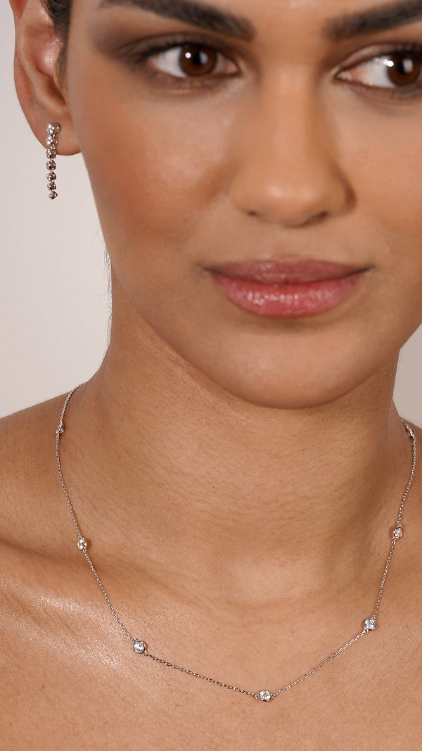 Quentin Baby Earrings Sterling Silver