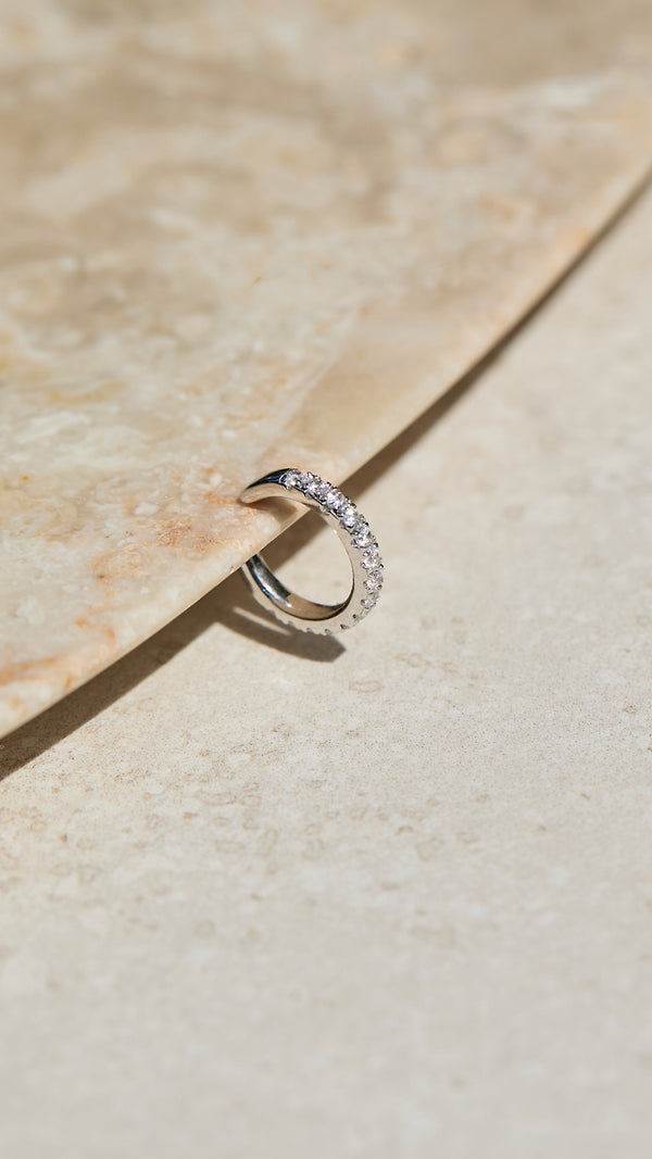 Baby Cuff Earring Sterling Silver