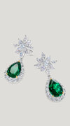 Camari Emerald Earrings Sterling Silver