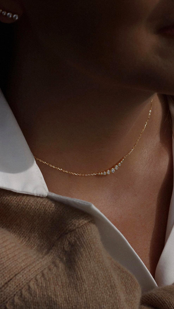 Carissa Necklace Gold Vermeil