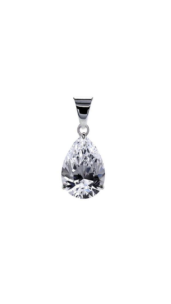 Cecile Pendant 9K White Gold