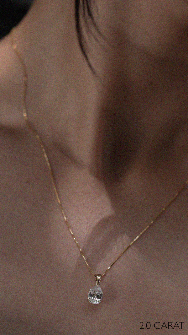 Cecile Pendant 9K Yellow Gold