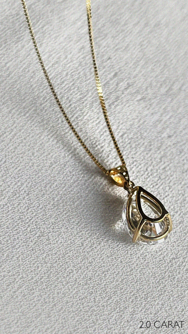 Cecile Pendant 9K Yellow Gold