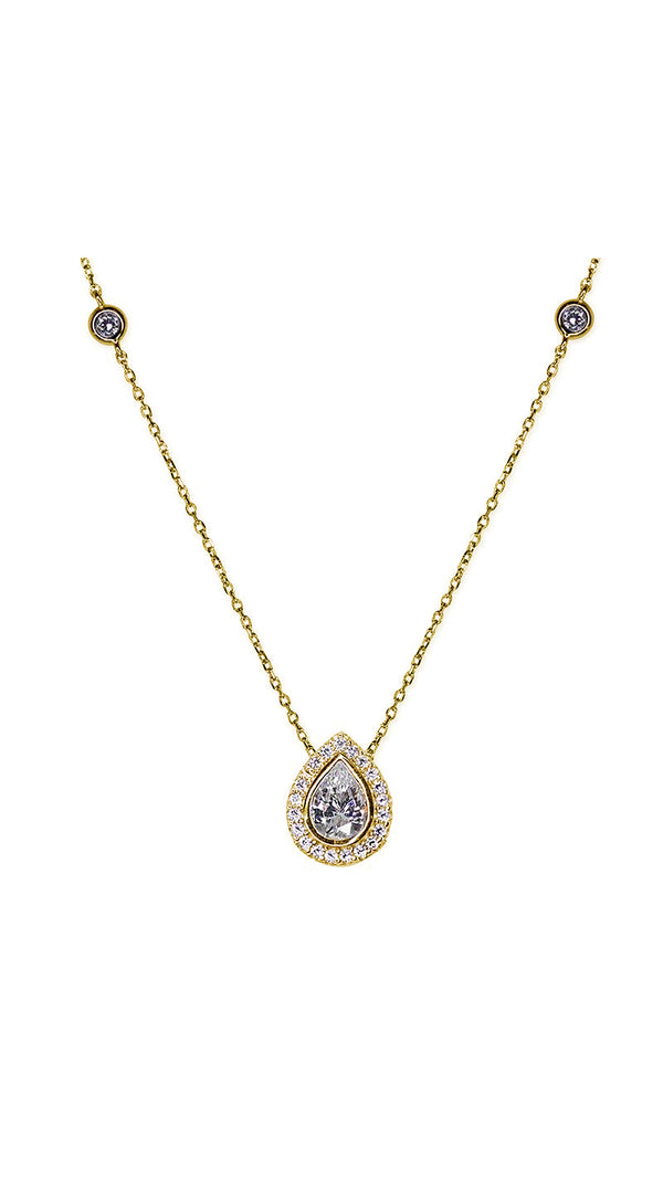 Emile Necklace Gold Vermeil