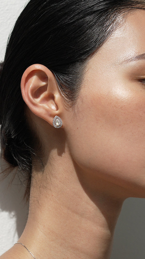 Emile Stud Earrings Sterling Silver