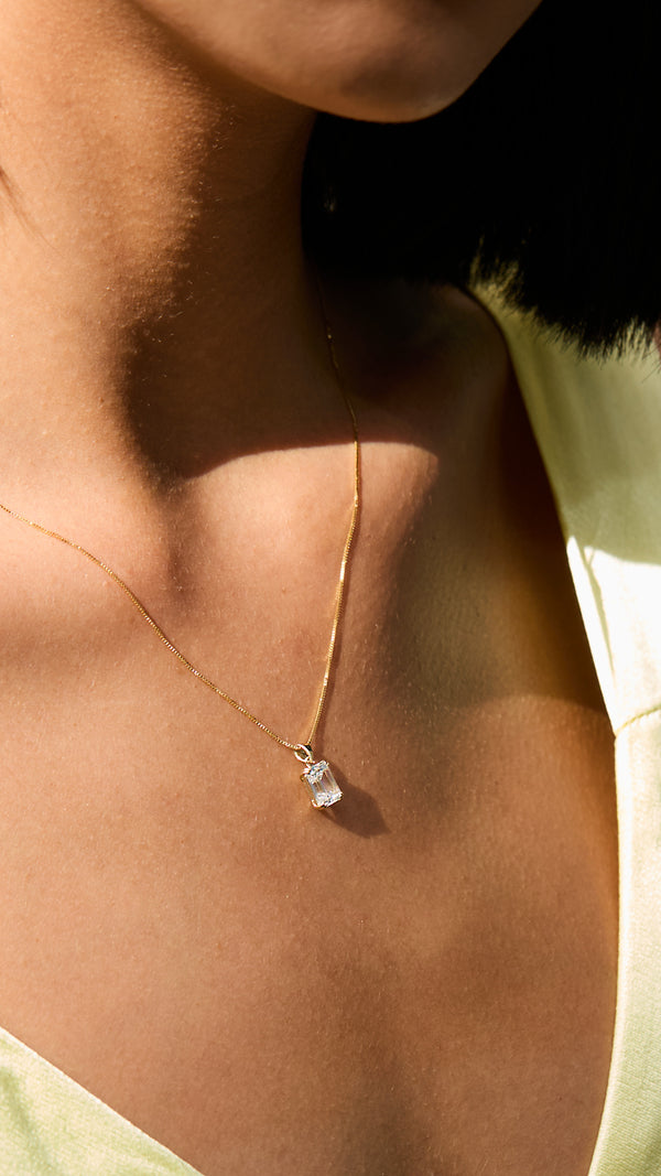 Fulton Necklace 9K Yellow Gold