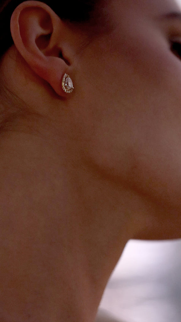Gold vermeil discount earrings studs