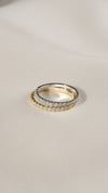 Fallon Half Eternity Ring Yellow Gold