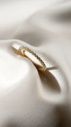 Fallon Half Eternity Ring 18K Gold Vermeil