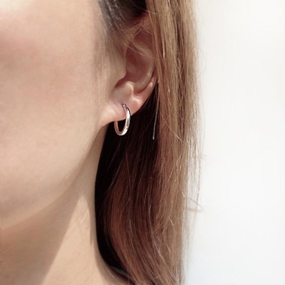 Leggera Hoop Earring 9K Yellow Gold