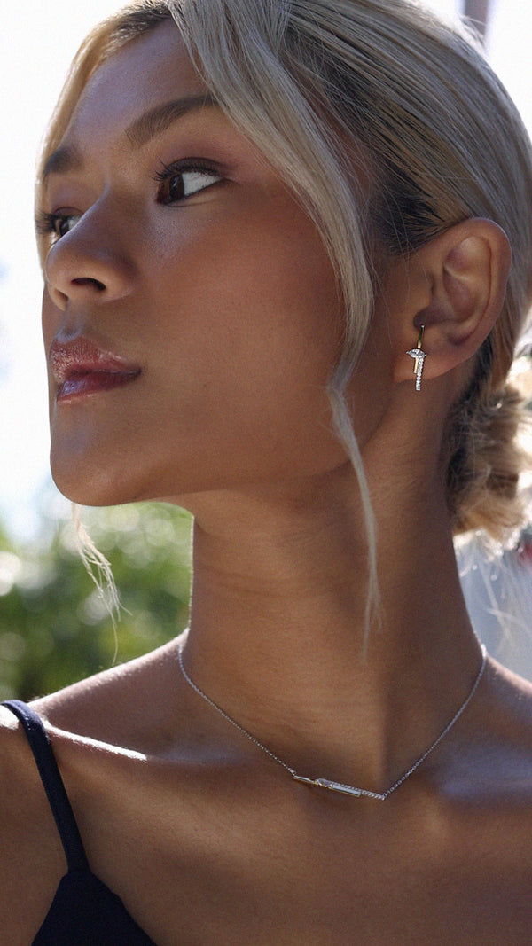 Kina Earrings Sterling Silver