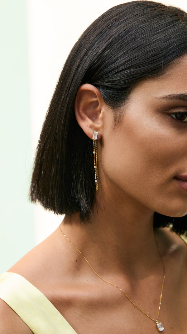 Linden Earrings Gold Vermeil