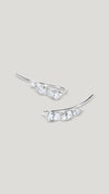 Toluda Ear Climber Sterling Silver