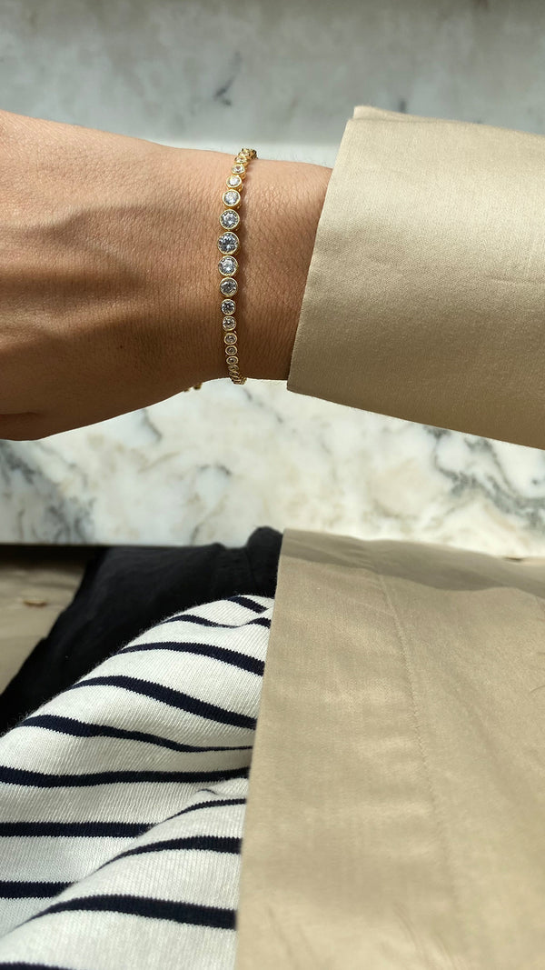 Quentin Bracelet Gold Vermeil