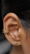 Stella Cuff Earring Gold Vermeil