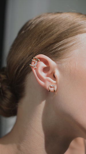 Telma Ear Cuff 18K Gold Vermeil