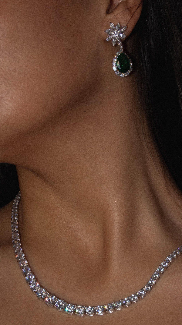 Taryn Gradient Necklace Sterling Silver