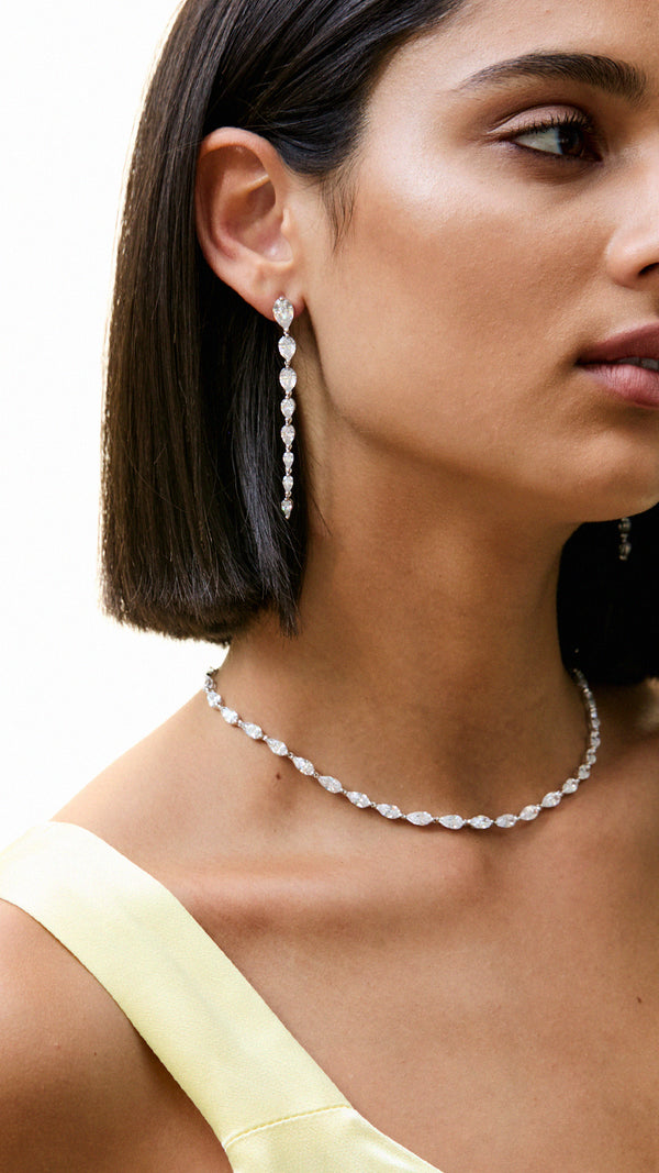 Tegan Necklace Sterling Silver