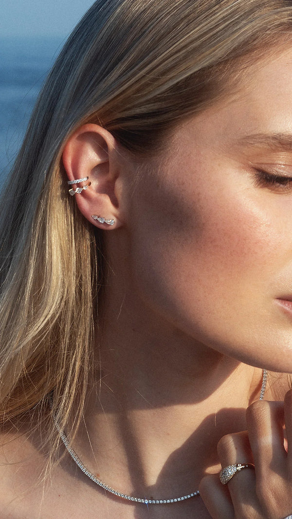 Toluda Cuff Earring Gold Vermeil