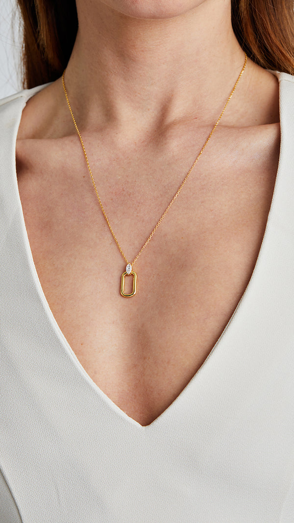 Tori Necklace Gold Vermeil
