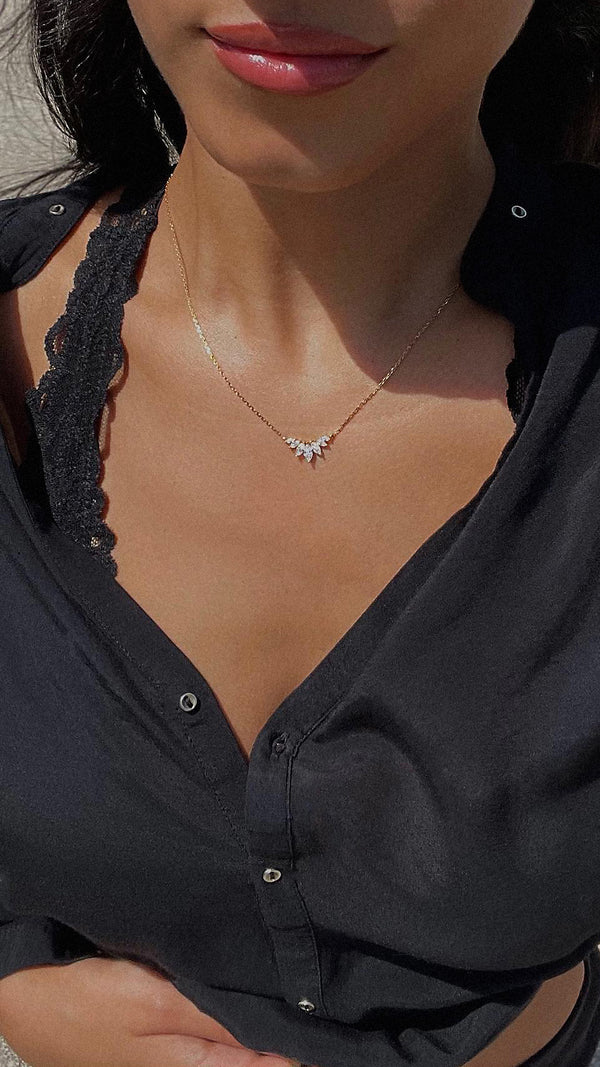 Tulisa Necklace Gold Vermeil