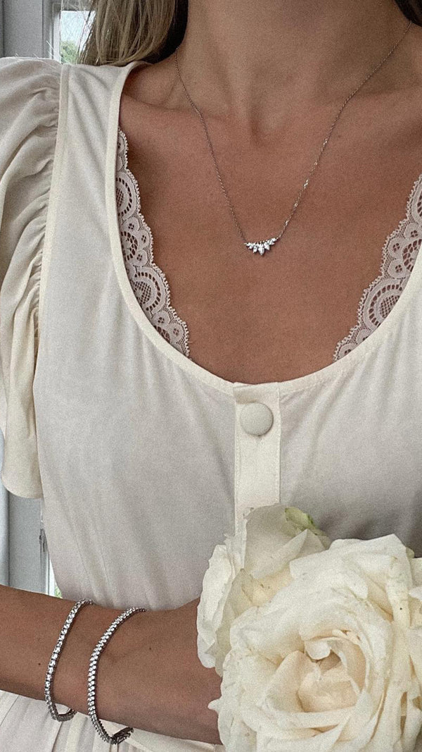 Tulisa Necklace Sterling Silver