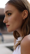 Baby Hoop Earrings Gold Vermeil