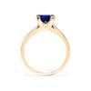 Caroline Ring 1.00ct Sapphire 18K Rose Gold