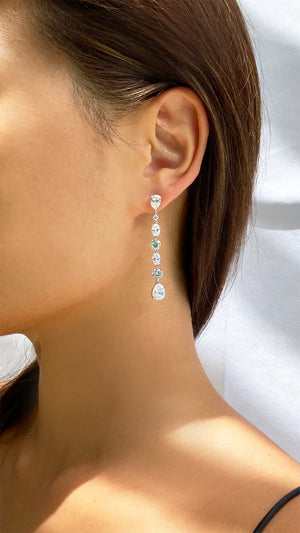 Elspeth Drops Sterling Silver