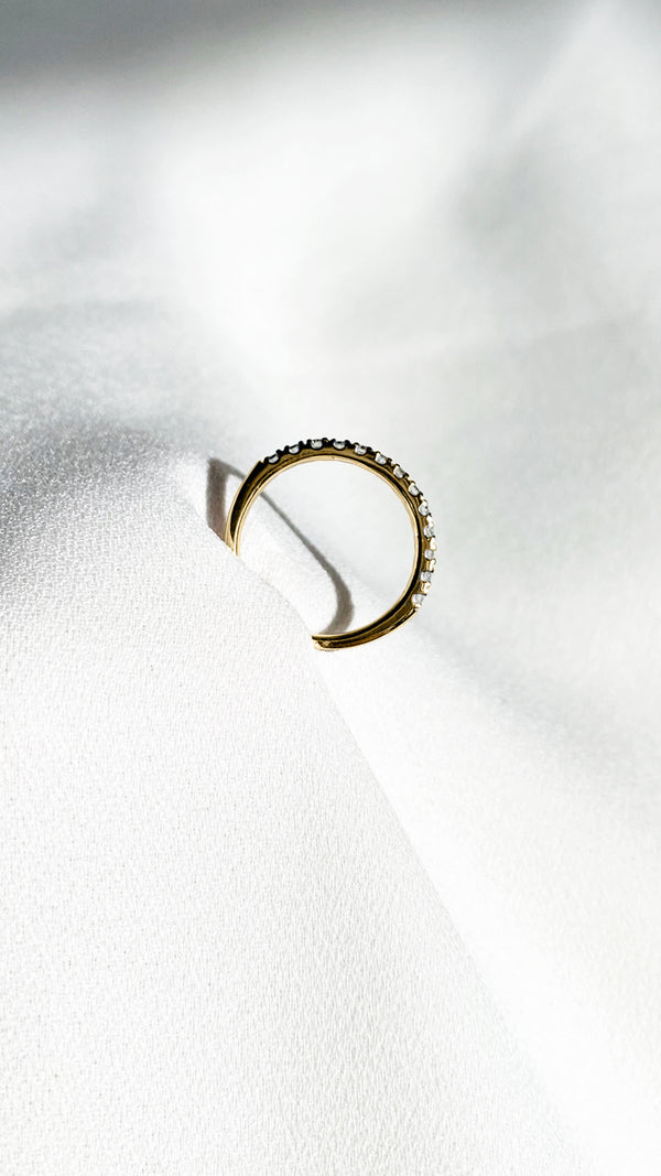 Heather Diamond Ring 18K Yellow Gold