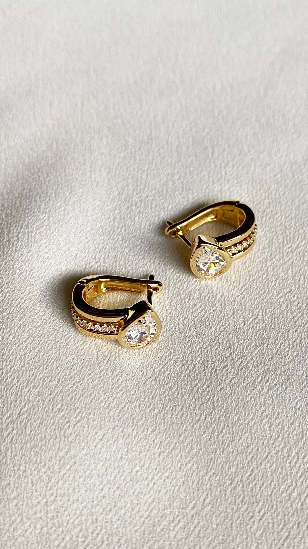Jaia Earrings Gold Vermeil