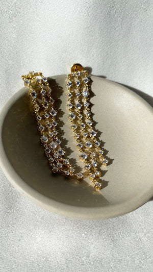 Phoenix Earrings 18K Gold Vermeil