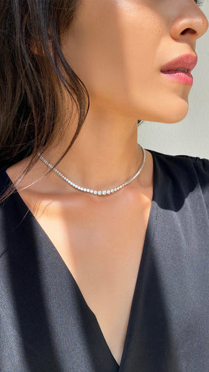 Quentin Necklace Sterling Silver