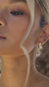 Lonny Hoop Earrings Gold Vermeil