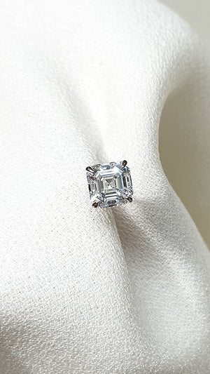 Charlie Asscher Studs 9K White Gold