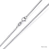 9K White Gold Box Chain