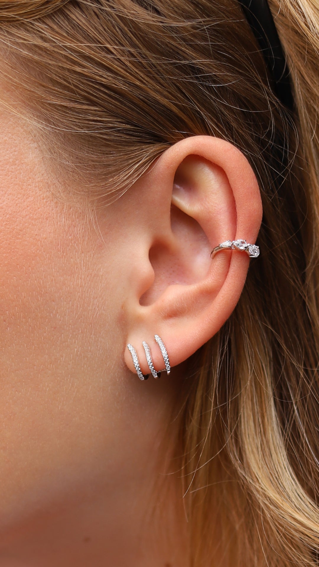 Jax Cuff Earring Sterling Silver – CARAT* London UK