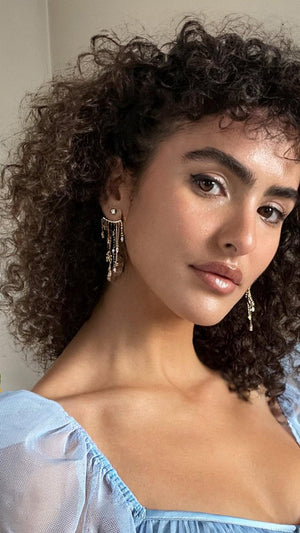 A-Lister Ear Jacket Gold Vermeil