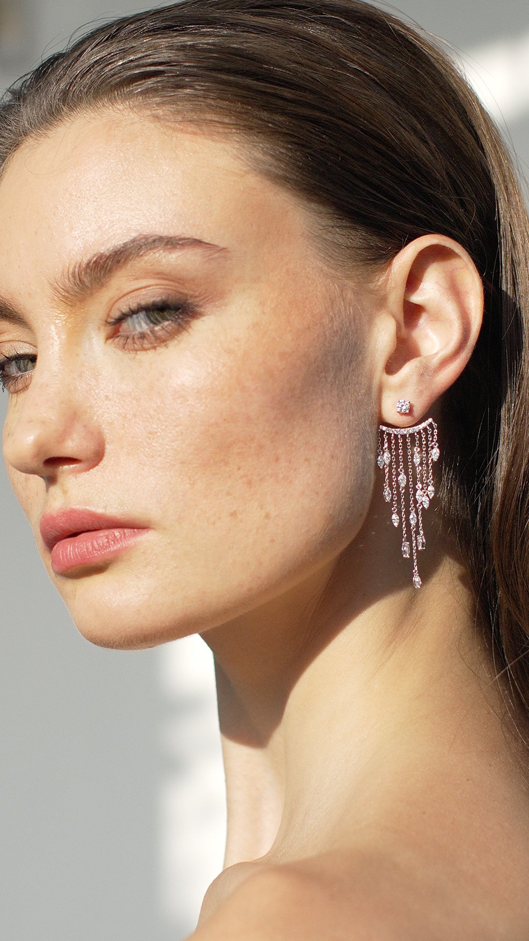 A-Lister Ear Jacket Earrings Sterling Silver