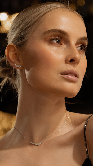 Abigail Studs Silver