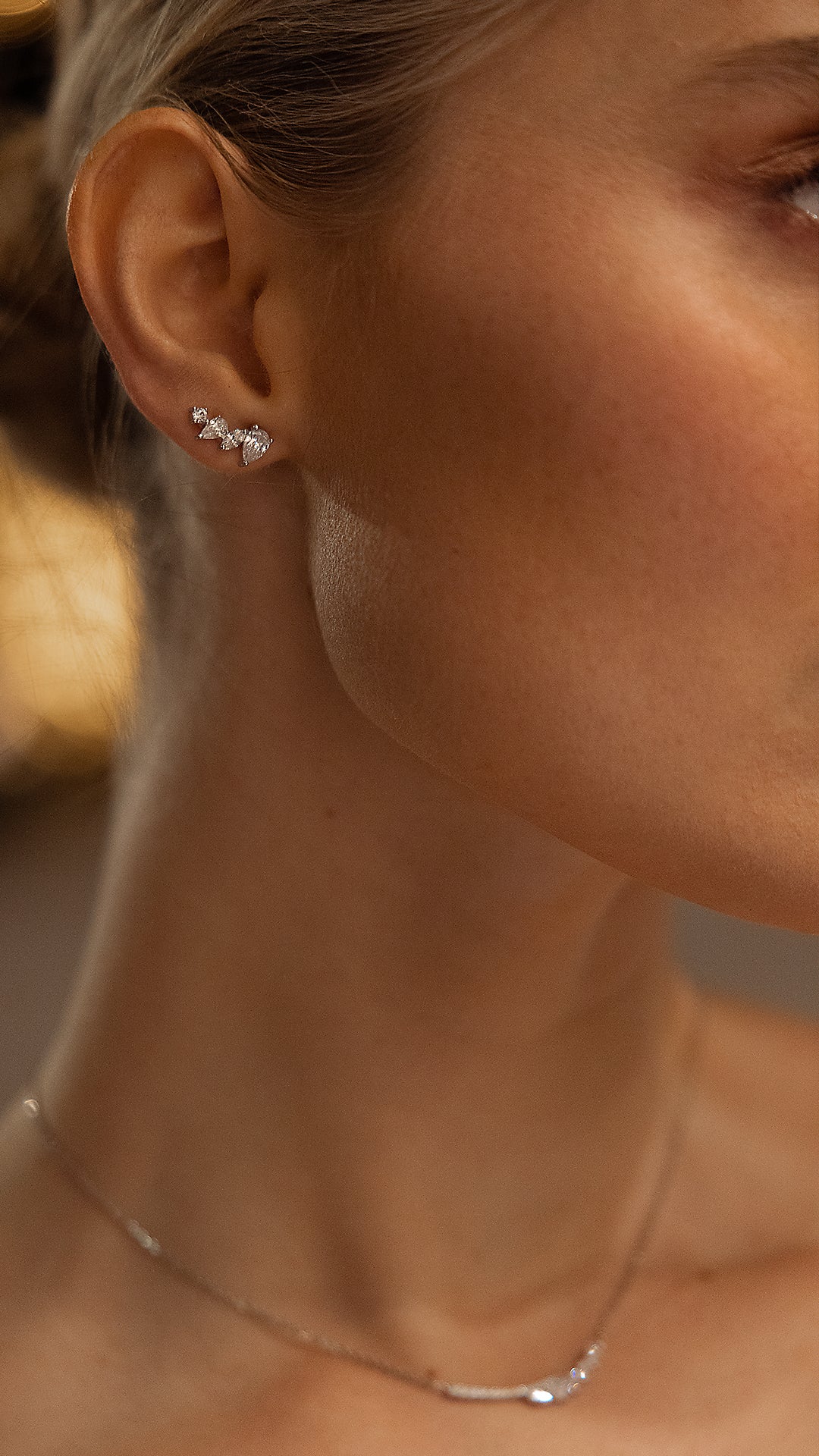 Abigail Studs Silver