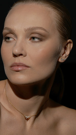 Abigail Studs Gold Vermeil